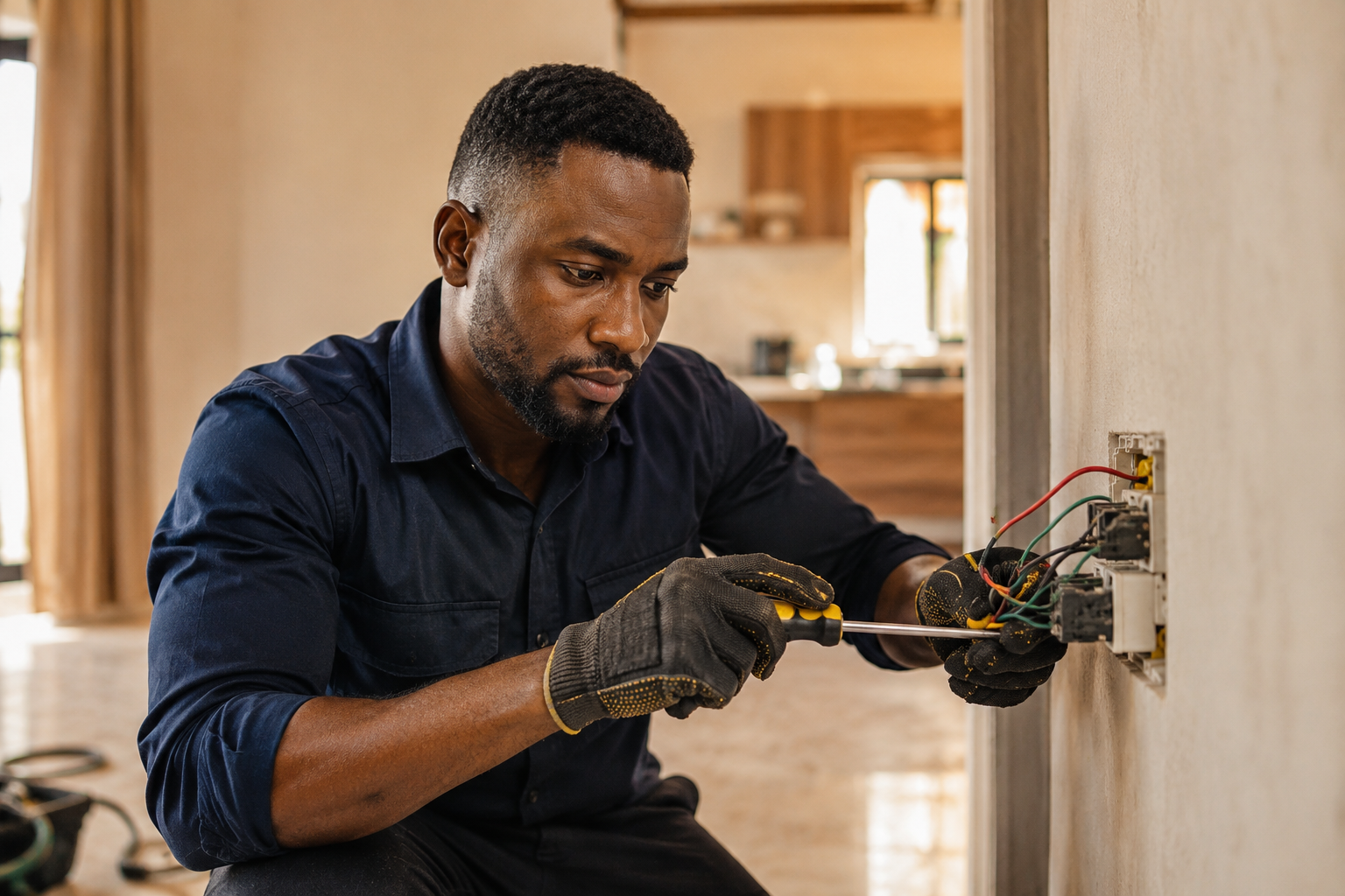 A HandyNow Pro at work