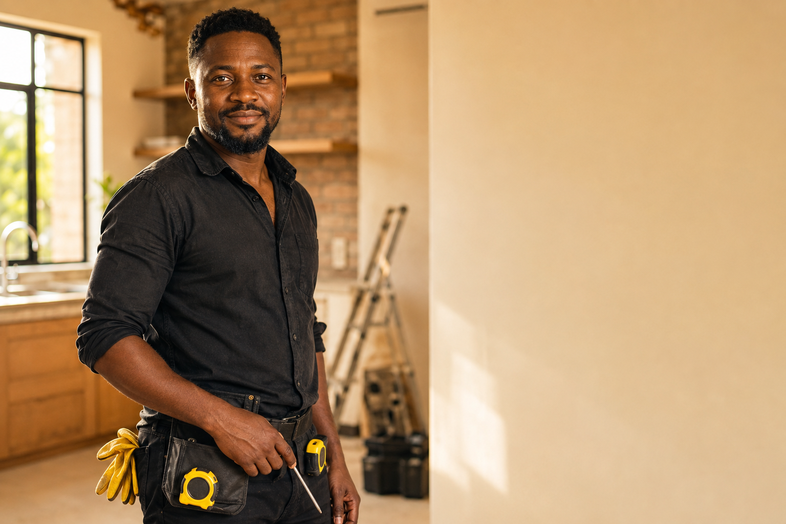A verified HandyNow Pro on the job